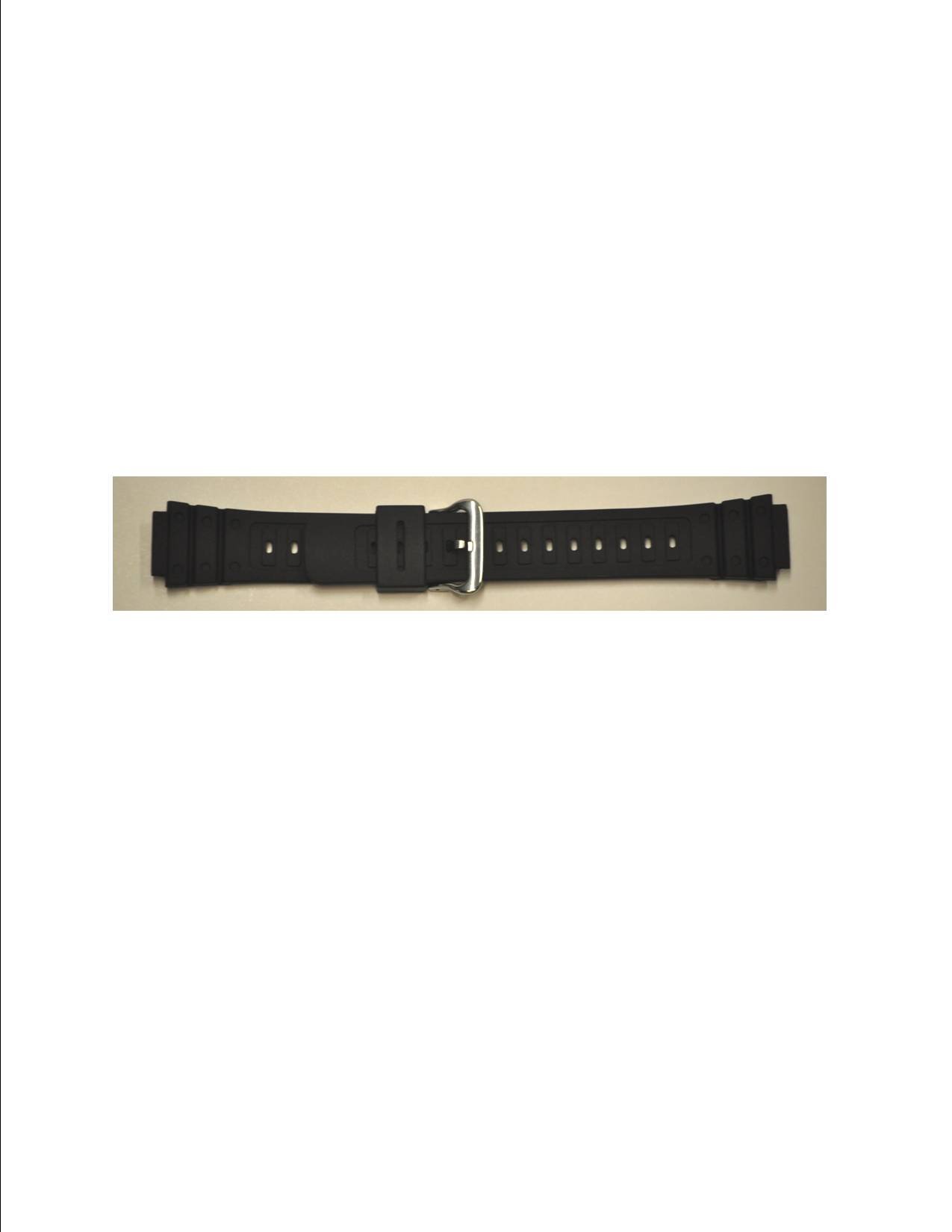 Timex Men's Q7B721 Resin Sport 18mm Black Replacement Watchband