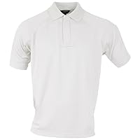 BLACKHAWK! Men's Warrior Wear Performance Polo Shirt (White, Small)