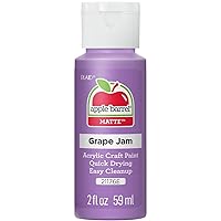 Apple Barrel Acrylic Paint in Assorted Colors (2 oz), 21176, Grape Jam