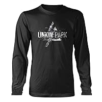 Men's Linkin Park Smoke Logo Long Sleeve Black