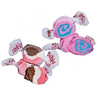 Taffy Town Cotton Candy & Neapolitan Salt Water Taffy Bundle - 5 lbs - Chewy & Creamy Gourmet Taffy Candy Bulk for Party Favors & Goodie Bags - Gluten-free & Peanut-free