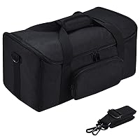 Carrying Case Portable Tote Bag Travelling Case Compatible with Ultimate Ears Hyperboom Portable & Home Wireless Bluetooth Speaker (Black)