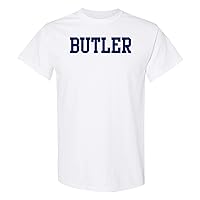 Butler Bulldogs Basic Block, Team Color T Shirt, College, University