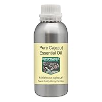 Pure Cajeput Essential Oil (Melaleuca cajeputi) Steam Distilled 300ml (10 oz)
