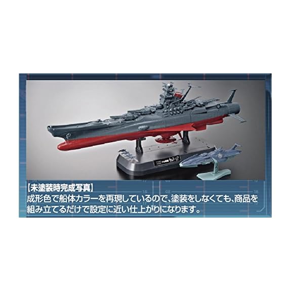 StarBlazers 2202 Warriors of Love Space Battleship Yamato 1:1000 Scale Model Kit 