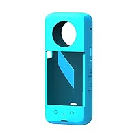 for Insta 360 X3 Silicone Case with Lens Cover Kit for Insta 360 X3 Panoramic Action Camera Accessory (Three Colors)
