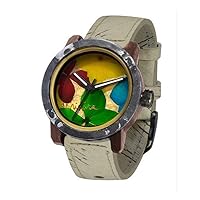 Mistura Marco Floral Watch, Wooden Watches, Marco Design, Santa Elena Collection, Timepieces, Handmade Watches