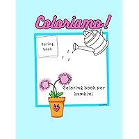 Spring coloring book: Libro da colorare (Italian Edition)