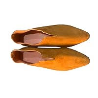 Moroccan Handmade Slippers, Leather Unisex Babouches, Babouche Shoes,Moroccan Babouche Dyed With Natural Colour