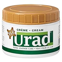 Urad. Leather Care and Leather Conditioner. Made in Italy Leather Cream, Moisturizer for Refurbishing and Restoring and 5X Euroclean Emergency Spot Cleaning Wipes. (Light Brown)