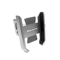for Bajaj Dominar 400 Motorcycle CNC Accessories Handlebar Mobile Phone Holder GPS Stand Bracket Phone Mount Holder Bracket (Color : No USB in Grip(1))
