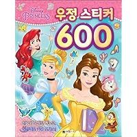 Disney Princess Friendship Sticker 600 (Korean Edition)