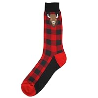 Foot Traffic Men's Outdoor-Themed Socks for Nature Lovers, Sizes 7–12