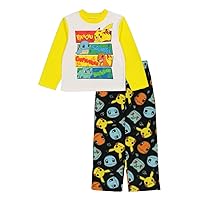 Pokemon Boys' Polyester Pajama Set