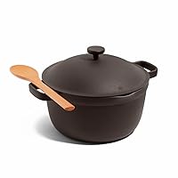 Our Place Perfect Pot - 5.5 Qt. Nonstick Ceramic Sauce Pan with Lid | Versatile Cookware for Stovetop and Oven | Steam, Bake, Braise, Roast | PTFE and PFOA-Free | Toxin-Free, Easy to Clean | Char