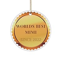 Mimi Ornament, You're Going to be a Grandma, Pregnancy Announcement Gift, Baby Announcement Christmas, Worlds Best Mimi