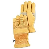 MAGID TB557ET Men's Pro Grade Collection Premium Mesh Back Gloves, Medium