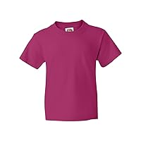 Youth 5 oz. HD Cotton™ T-Shirt L CYBER PINK