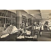 Patients doctors and nurses at the King George Military Hospital London 1915 Poster Print by Stocktrek Images (17 x 11)