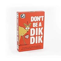 Ginger Fox Don't Be A Dik Dik Card Game- Enjoy Naughty Names in Nature with This Hilarious Game for Adults Aged 16+