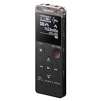 Sony Stereo IC Recorder 4GB with FM Tuner Black ICD-UX560F/B