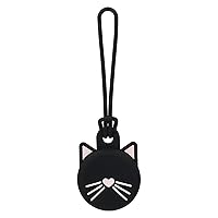 Kate Spade New York AirTag Holder - Protective Case for Apple AirTag - Black Cat