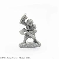 Dannin Deepaxe Female Dwarf Miniature 25mm Heroic Scale Figure Dark Heaven Bones Reaper