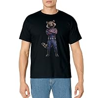 Marvel Guardians of the Galaxy Vol. 3 Rocket Hero Pose T-Shirt