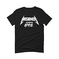 The Best Birthday Gift Legends are Born in April for Men T Shirt