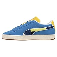 Puma Kids Boys Suede Classic X Black Fives Lace Up Sneakers Shoes Casual - Blue - Size 5.5 M
