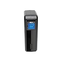 Tripp Lite 1000VA Smart UPS Battery Back Up, 500W Tower, 8 Outlets, LCD Display, AVR, USB, Tel / DSL / Coax Protection, 3 Year Warranty & $250,000 Insurance (SMART1000LCD) Black