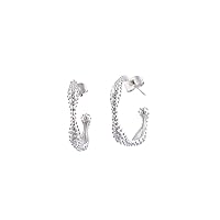 Guntaas Gems Personalized Design Earring Silver Plated Handmade Brass back push Stud Earring Gift & Her