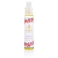 Malie Organics' All Natural Organic Therapeutic Botanical Beauty Oil, Moisturization & Nourishment for Any Skin Type