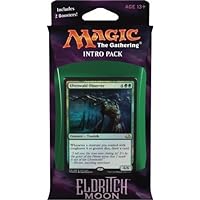 Magic the Gathering: MTG Eldritch Moon: Intro Pack/Theme Deck: Weapons and Wards (Includes 2 Booster Packs & Alternate Art Premium Rare Promo) Green/White - Ulvenwald Observer