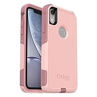 OtterBox COMMUTER SERIES Case for iPhone XR - Frustration Free Packaging - Polycarbonate - Lightweight - BALLET WAY (PINK SALT/BLUSH)