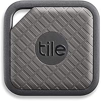Tile Sport (2017) - 1-Pack - High Performance Bluetooth Tracker, Keys Finder and Item Locator for Keys, Bags, and More; Up to 200 ft Range, Water Resistance - Non-Retail Packaging
