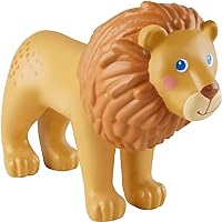 HABA Little Friends Lion - Chunky Plastic Zoo Animal Toy Figure