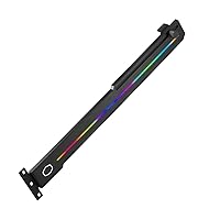 Cooler Master ELV8 Addressable RGB Vertical Universal Graphic Card Holder, Built-in ARGB Strip, Adjustable Length & Height Support (MAZ-IMGB-N30NA-R1) Black