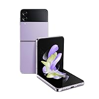 SAMSUNG Galaxy Z Flip 4 Cell Phone, Factory Unlocked Android Smartphone, 256GB, Flex Mode, Hands Free Camera, Compact, Foldable Design, Informative Cover Screen, US Version, 2022, Bora Purple