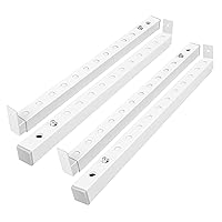Adjustable Window Security Bars (Steel), Window Locks Bars Inside for Prevent Burglary, Window Stoppers for Vertical/Sliding Windows, Window Safety Bars Extends from 16.3-29.3 in(4 pcs)