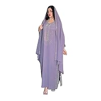 Women Luxury Middle East Muslim Hijab Abaya Dress Eid Arab Party Islamic Turkey Dresses Moroccan Caftan Robe