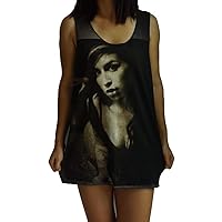 HOPE & FAITH Amy Winehouse Tank Top Vest Singlet Sleeveless T-Shirt Mens Womens Ladies Unisex