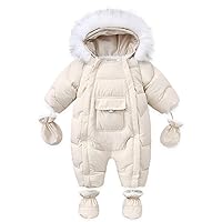 Baby Boy Winter Snowsuit Clothes Infant Girl Coat Jumpsuit Snow Suit For Toddler