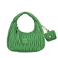 Large Quilted Hobo Bag Women's Padding Down Cotton Shoulder Bag Purse Handbag Armpit tote Puffer Top Handle Bag