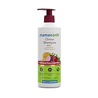 mama.earth Onion Shampoo for Anti Hair Fall & Hair Growth with Onion Oil & Plant Keratin 400ml