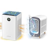 2PCS Jafända Air Purifiers for Home Large Room, One for Bedroom Up To 1190ft², One for Living Room Up To 780ft²