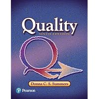 Quality (What's New in Trades & Technology) Quality (What's New in Trades & Technology) Hardcover eTextbook