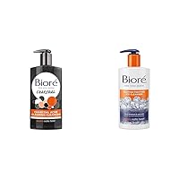 Charcoal Acne Cleanser with Salicylic Acid, 6.77 oz and Blemish Fighting Ice Cleanser with Salicylic Acid, 6.77 oz Skincare Bundle