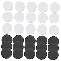 ERINGOGO 120 Pcs Game Pieces White Chess Replacements Board Chess Replacements Game Chess Accessories Checker Figures Backgammon Checkers Chess Replacements Toy Plastic Classic