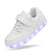 Kids LED Light up Shoes USB Charging Flashing LED Sneakers for Boys Girls Toddler Child